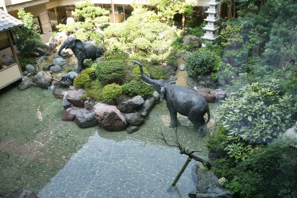 Awara Onsen Hot Spring Koubou Gurabaatei Hotel Exterior foto