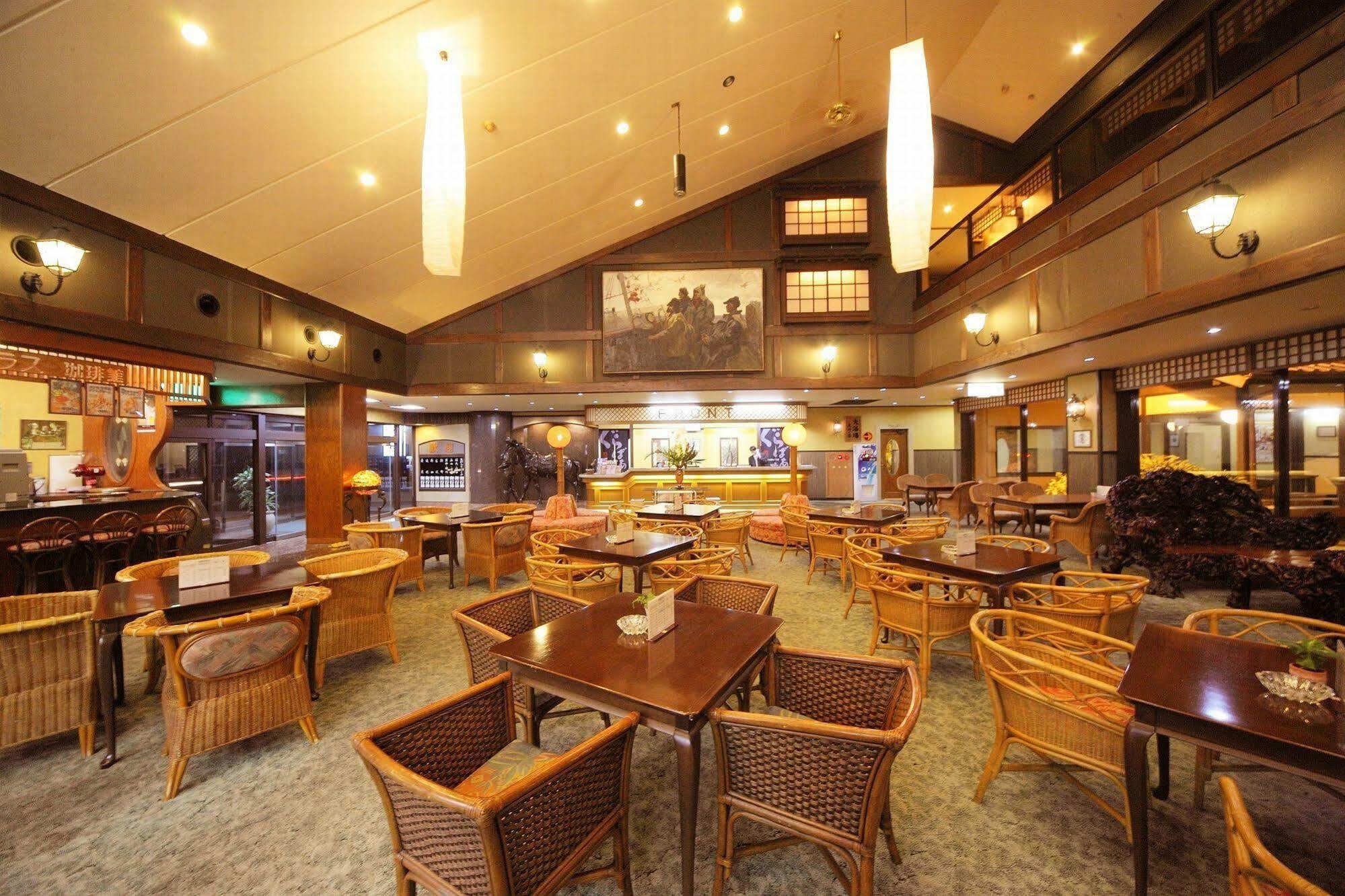 Awara Onsen Hot Spring Koubou Gurabaatei Hotel Exterior foto